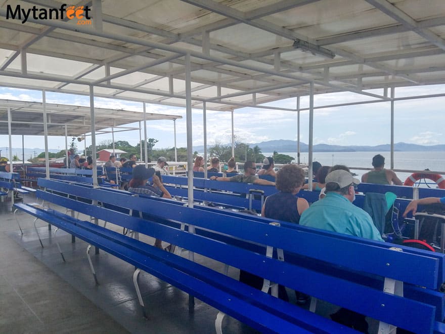 Paquera ferry seats