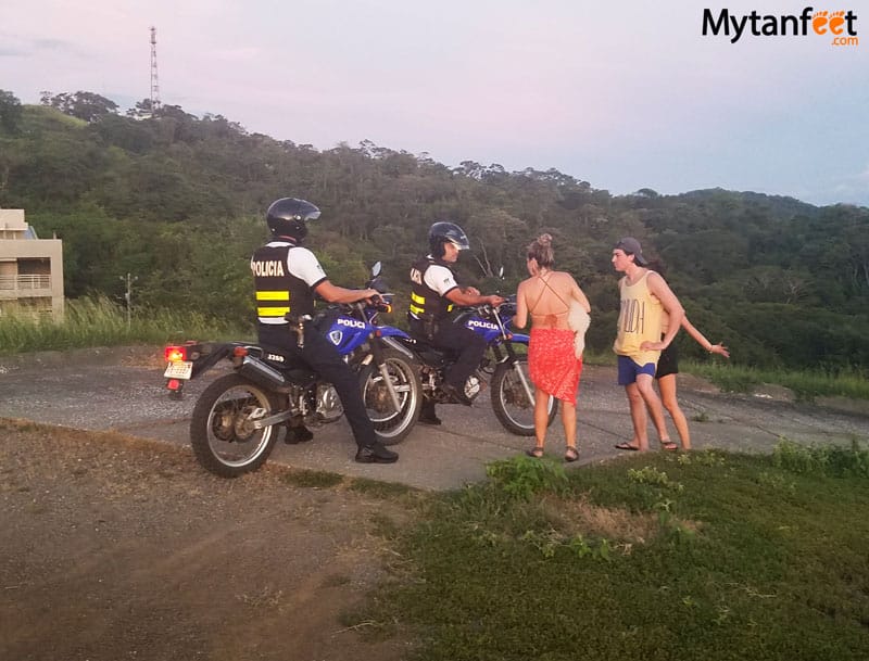 safety tips for costa rica - tourist police