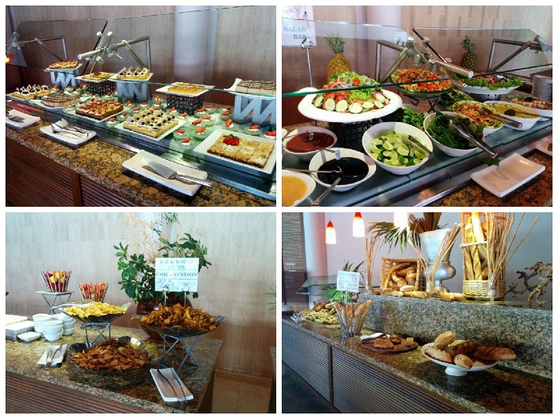 westin golf resort and spa in Playa conchal buffet mitra