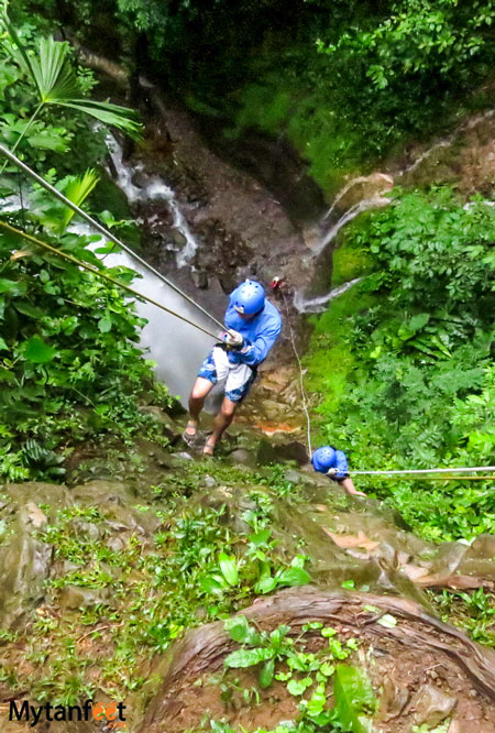 things to do in la fortuna and arenal - canyoning