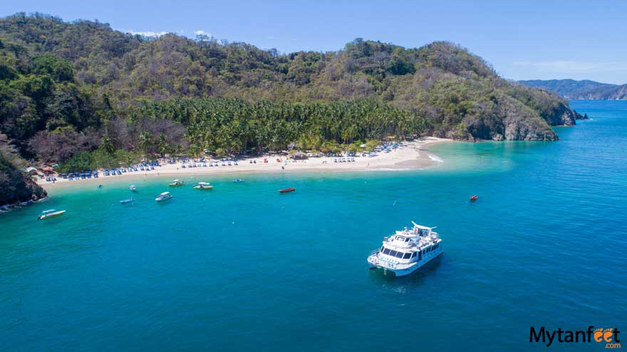 最好的海滩在哥斯达黎加——龟岛岛