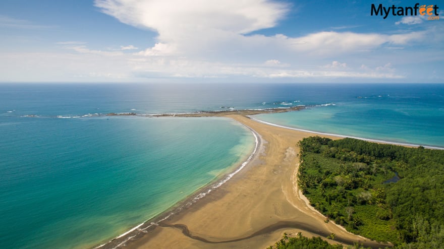 是st beaches in Costa Rica - Playa Uvita Marino Ballena National Park