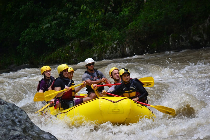 5 day san jose, costa rica itinerary - white water rafting rio pacure