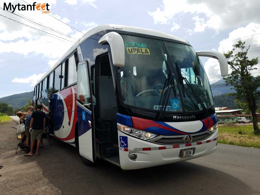 How to get around Costa Rica - public transportation.