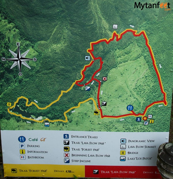 年91968 hiking trail map