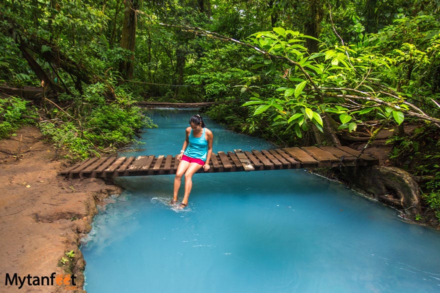 Rio Celeste waterfall - 10 days in Costa Rica