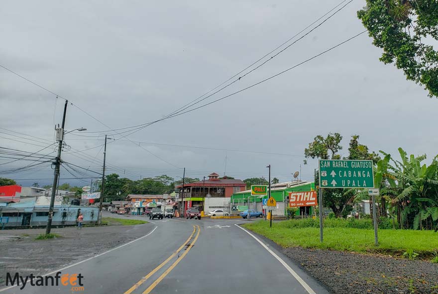how to get to rio celeste from la fortuna