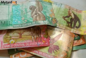 Costa Rica tourist scams - exchange rate