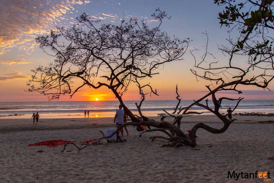 Playa Avellanas, Costa Rica sunset