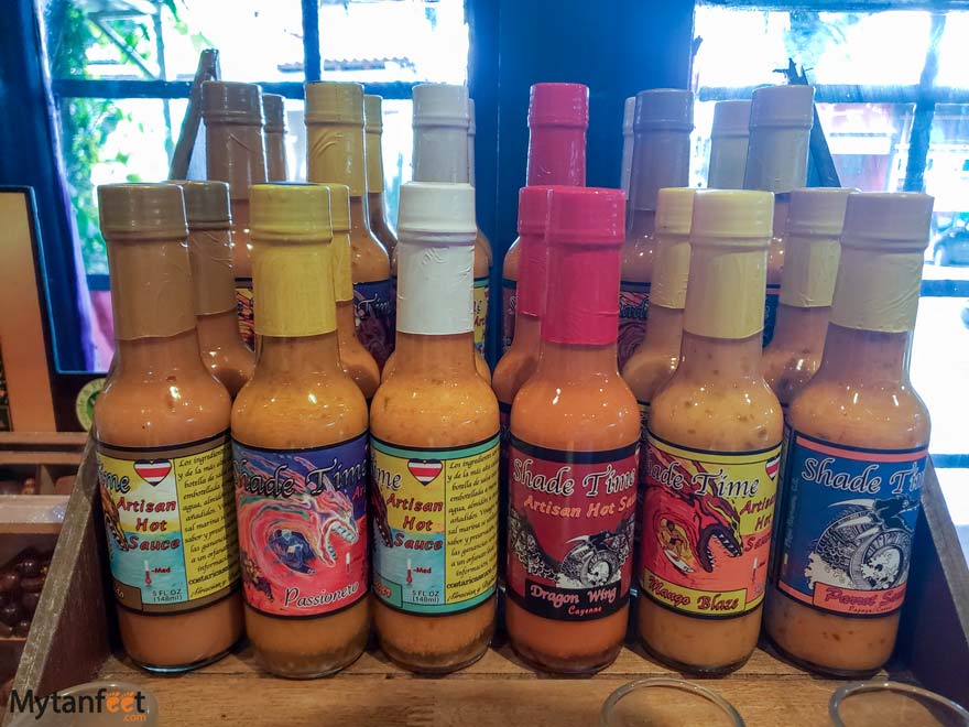 Souvenirs from Costa Rica - hot sauce