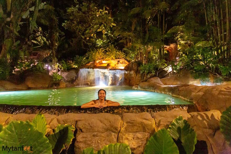 The best La Fortuna hot springs resorts - the Springs
